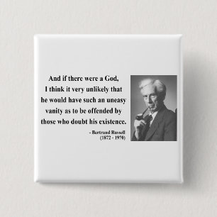 Bertrand Russell Quote 3b Button