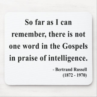 Bertrand Russell-Zitat 2a Mousepad