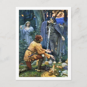 Bertuccio's Bride, Hughes Art Vintag Postkarte