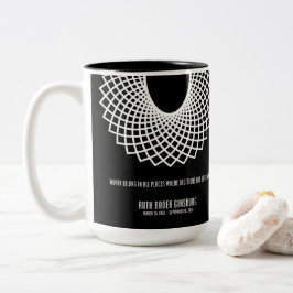 berüchtigte RBG Zweifarbige Tasse