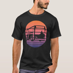 Beruf Busfahrer Job Männer Frauen Kinder Retro Vin T-Shirt