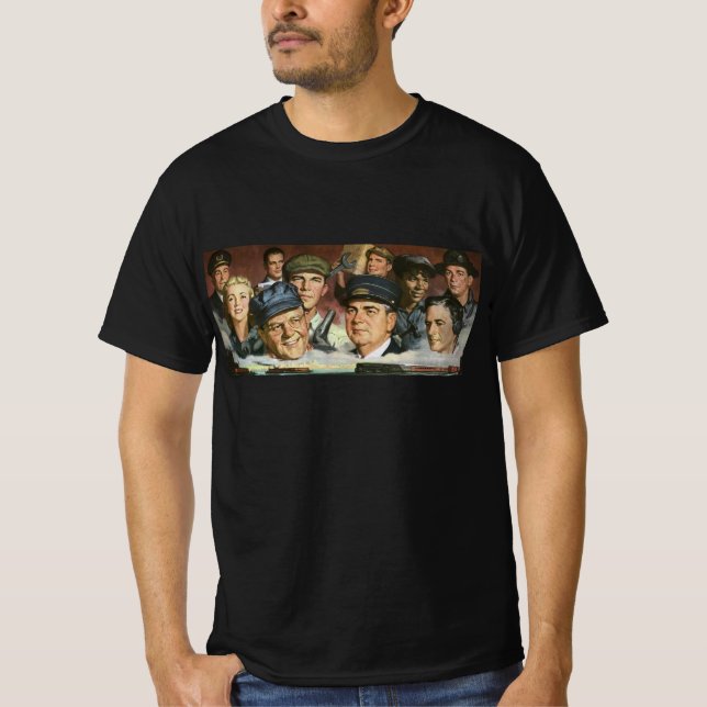 Beruf der Wirtschaft, Vintager Patriotismus T-Shirt (Vorderseite)