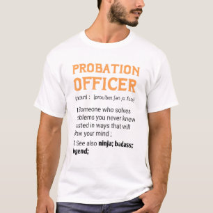 Beruf des Beauftragten für die Rolle der Polizei z T-Shirt