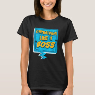 Beruf wie ein Boss Shirt Krankenschwester helfen I