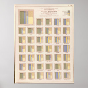 Berufe, Schulbesuch, US-Lithographie Poster