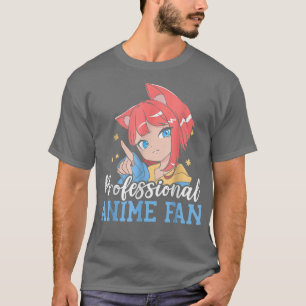 Beruflich Anime Fan Manga Reader Otaku Kawaii T T-Shirt