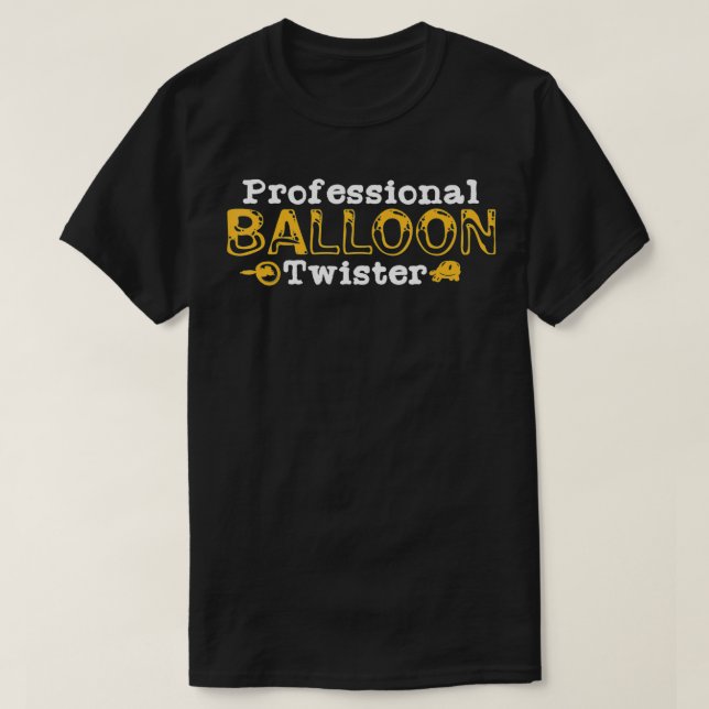 Beruflich Balloon Twister Bender Balloons  T-Shirt (Design vorne)