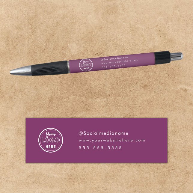 Beruflich-Branding-Minimalistisch-Berry-Logo-Promo Kugelschreiber (Von Creator hochgeladen)