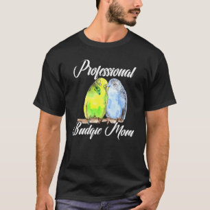 Beruflich Budgie Mama Parakeet Bird Budgerigar L T-Shirt