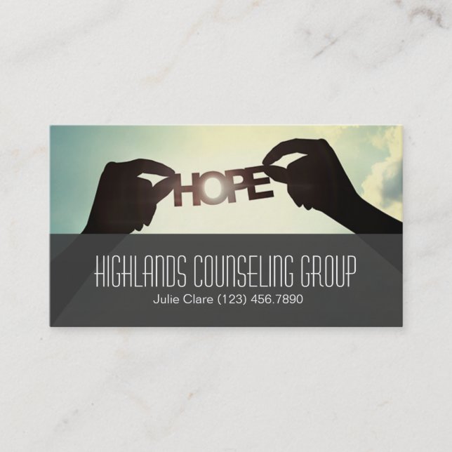 Beruflich Consulting Group Life Coach, Visitenkarte (Vorderseite)