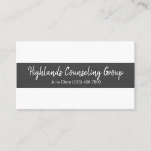 Beruflich Consulting Group Life Coach, Visitenkarte