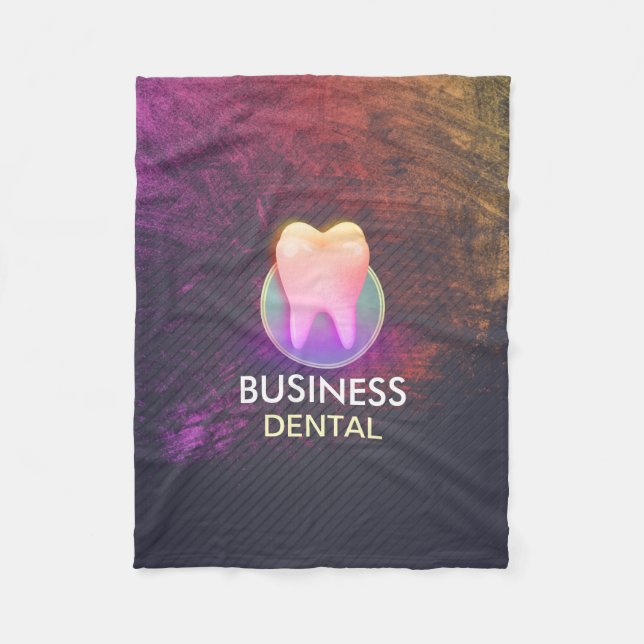 Beruflich Dentalklinik-Rose Gold-Stand Fleecedecke (Vorderseite)