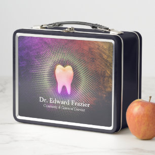Beruflich Dentalklinik-Rose Gold-Stand Metall Brotdose