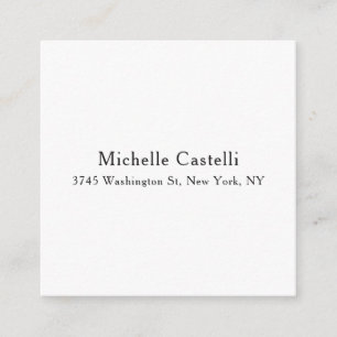 Beruflich Einzigartig klassisch einfach Begleitkarte