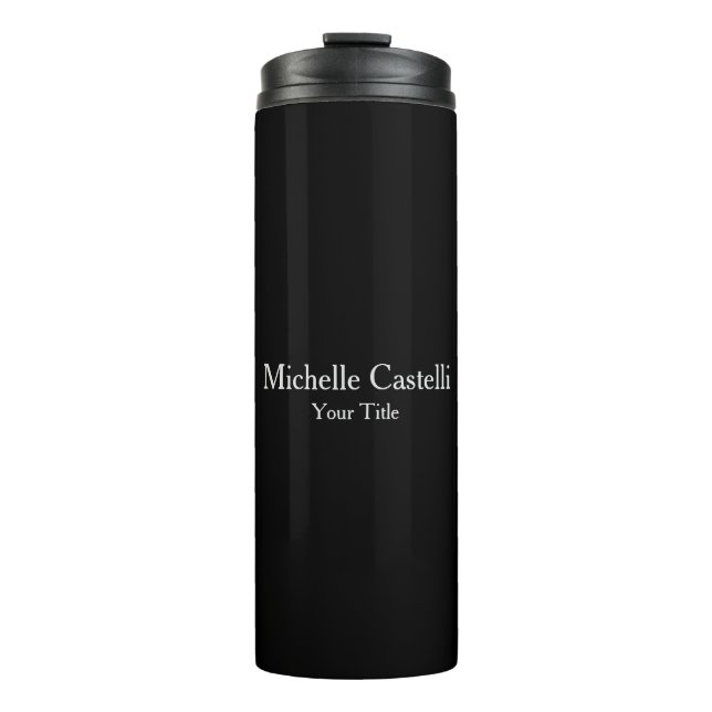 Beruflich Einzigartig Modernes Minimalistisches Sc Thermosbecher (Vorderseite)