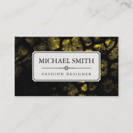 Beruflich Elegant Modern Leopard Skin #32 Visitenkarte