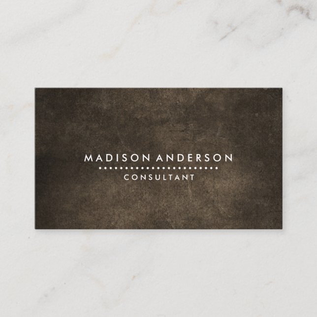 Beruflich Elegante Moderne Mini Business Card Visitenkarte (Vorderseite)