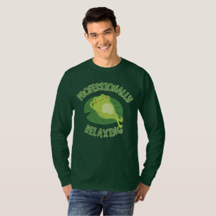 Beruflich entspannender Frosch T-Shirt