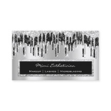 Beruflich Event Eyelash Rose Silver Black Tropfens