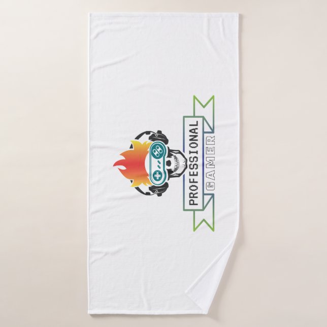 Beruflich Gamer Badehandtuch (Badehandtuch)