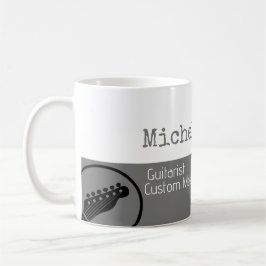 beruflich (Gitarrist) halbgrau Kaffeetasse