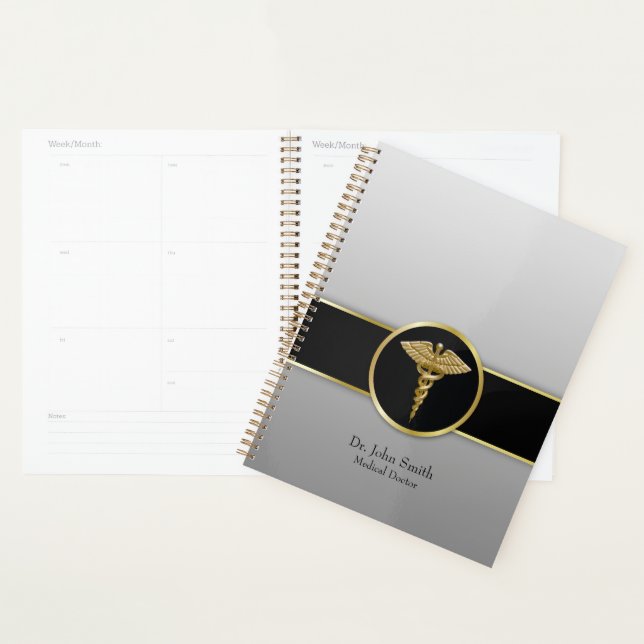 Beruflich Gold Medical Caduceus Planer (Anzeige)