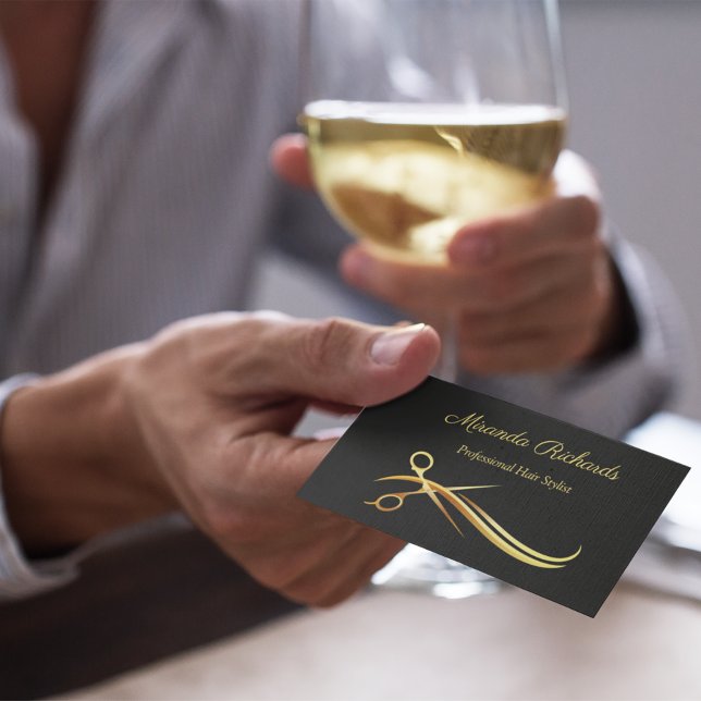Beruflich-Hair-Stylist Visitenkarte (Von Creator hochgeladen)
