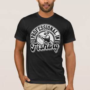Beruflich im Fischen (Est. Jahr kundengerecht) T-Shirt