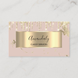 Beruflich Luxus Gold Royal Marbella Rosa Rosa Rosa Visitenkarte
