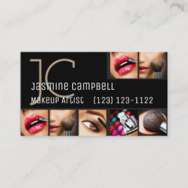 Beruflich Makeup Artist Beauty Salon Visitenkarte