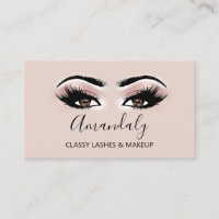 Beruflich Makeup Artist Brown Eyelash Gold VIP