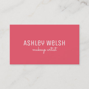 Beruflich Makeup Artist Business Card Visitenkarte