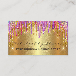Beruflich Makeup Artist Event Hochzeitsplaner Visitenkarte