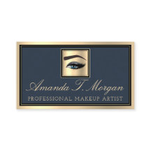Beruflich Makeup Artist Eyelash Gold Smoky Blau