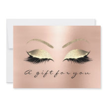 Beruflich Makeup Artist Lashes Erweiterung Gold