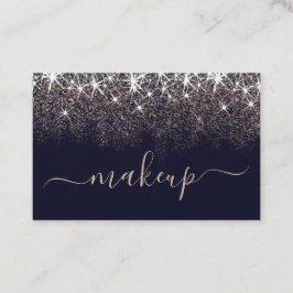 Beruflich Makeup Artist Luminosen Glitzer Park Visitenkarte