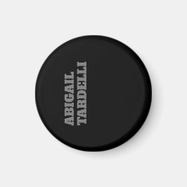 Beruflich minimalistisch kühne moderne Sitte schli Magnet