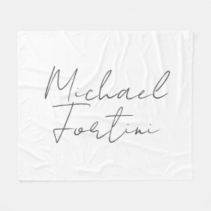 Beruflich-minimalistisch-modern-grau Fleecedecke