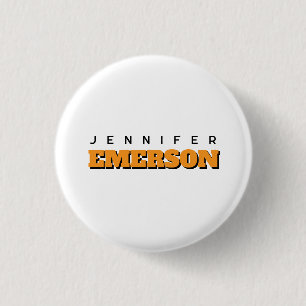 Beruflich minimalistisch modernes schlicht button