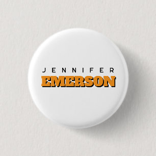 Beruflich minimalistisch modernes schlicht button