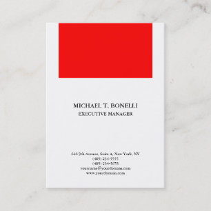Beruflich-minimalistisch-schlicht-elegant Visitenkarte