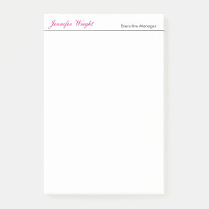 Beruflich-minimalistisch-schlicht-elegante Kalligr Post-it Klebezettel