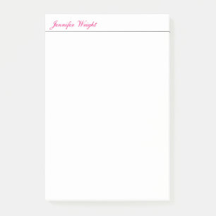 Beruflich-minimalistisch-schlicht-elegante Kalligr Post-it Klebezettel