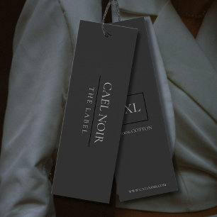 Beruflich-minimalistische Hang Tags