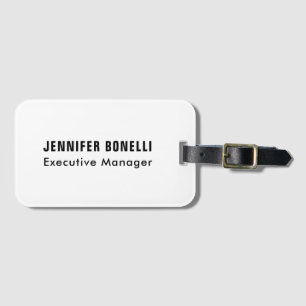 Beruflich minimalistischer moderner Stil Gepäckanhänger