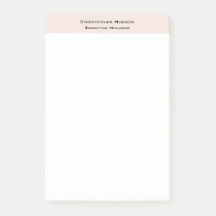 Beruflich Modern Minimalistisch einfach Schlicht Post-it Klebezettel