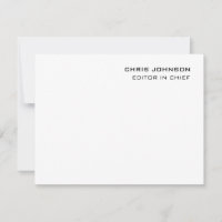 Beruflich modern Schlicht einfach