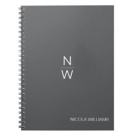 Beruflich Modern Simple Minimalistisch Dark Aquama Notizblock