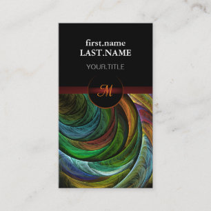 Beruflich Moderne Elegante Coole Farbe Visitenkarte