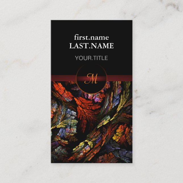 Beruflich Moderne Elegante Coole Harmonie Visitenkarte (Vorderseite)